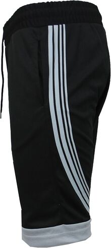 Galaxy by Harvic Men Men Mesh Shorts ، شورتات رياضية جافة سريعة مع جيب ، 6 عبوات in Kuwait