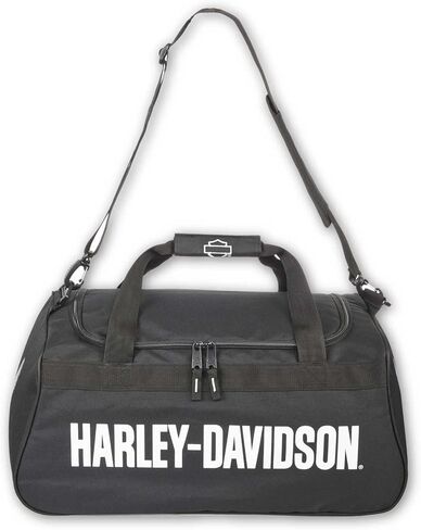 Harley-Davidson Eagle u zipper stapper rugged graphic bag-Black in Kuwait