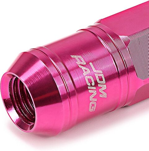 Auto Dynasty M12 x 1.5 Open End Design 16-Piece Aluminum Alloy Wheel Lug Nuts + 4 x Lock Nut + 1 x Lock Nut Key (Red) in Kuwait
