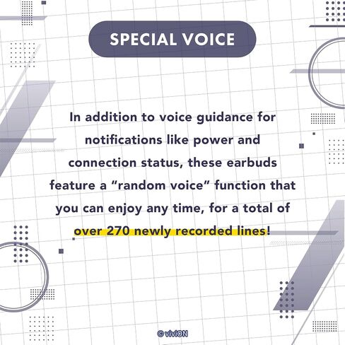 AVIOT VTuber Ui Shigure Wireless Earbuds TE-D01v-SGR, Officially Licensed (Exclusive Edition) Special Package, Design, Japanese Special Voice, Noise Canceling Earbuds in Saudi Arabia