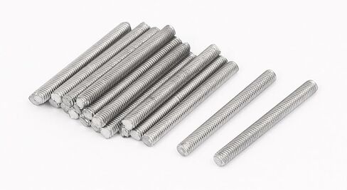 uxcell M5 x 35mm 304 Stainless Steel Fully Threaded Rod Bar Studs Fasteners 20 Pcs in Saudi Arabia