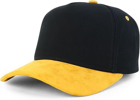 متجر ملابس عصري 5 لوحة القطن والجلد من جلد الغزال Combo Snapback Cap in Kuwait