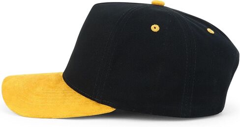 متجر ملابس عصري 5 لوحة القطن والجلد من جلد الغزال Combo Snapback Cap in Kuwait