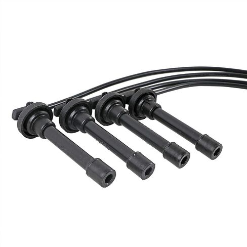 Bodeman - Ignition Spark Plug Wires 7mm (4PC Set) for 1997 1998 1999 2000 2001 Nissan Altima in Saudi Arabia
