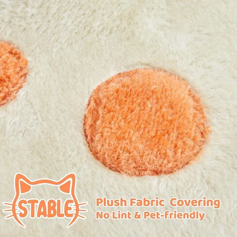 Yaheetech Cat Tree, 57.5in Cat Tower for Indoor Cats, Paw-Shaped Cat Tree with Heart-Shaped Platform, Scratching Posts, Spring Ball & Hanging Ball, Double Condos, Cat Climbing Frame Bed Furniture in Kuwait