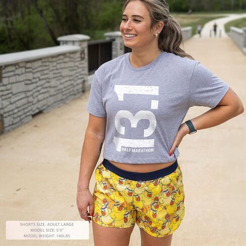 Gone For a Run Women's Running Shorts - Lightweight Workout Shorts - 2" Inseam with Pocket - Multiple Designs in Saudi Arabia