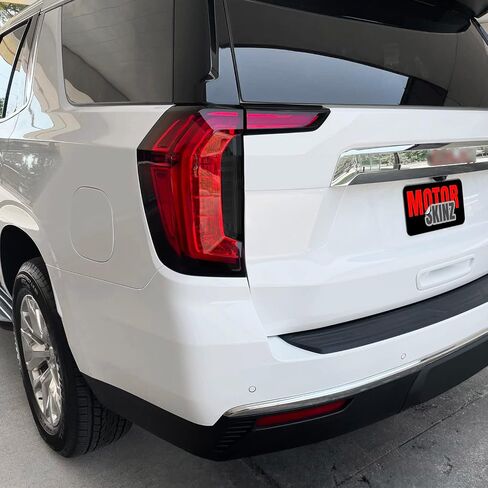 SlickMod PreCut Vinyl Smoke Tint for 2021-2023 GMC Yukon | Yukon XL Tail Light (20% Dark Smoke, 2. Taillight Cutout) in Saudi Arabia