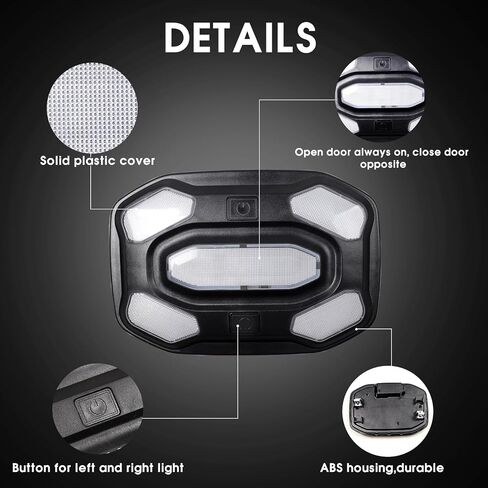 LED INTRIOR LED استبدال ضوء Jeep Wrangler JL 2018-2023 2/4 باب المصارع JT LED LED KIT 6500K الأبيض 30 LED in Saudi Arabia