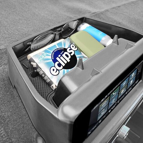 Dash Storage Box Compatible with Honda CRV 2023 2024 2025 Accessories Behind Screen Center Console Dashboard Organizer Insert Compartment Tray Sunglasses Holder (ONLY Fit 9 Inch Touch Display) in Saudi Arabia