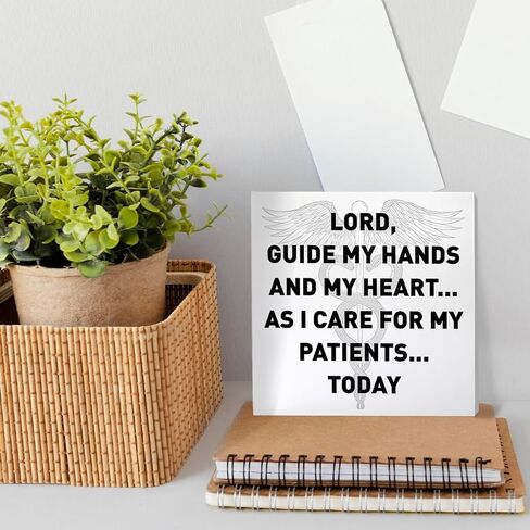 Nurse Doctor Gifts for Women Men, Medical Student Graduation Gifts for Nursing Students RN Nurse Doctor Birthday Christmas Nurse Week Gift, Medical Classroom Wooden Box Sign Desk Decor in Kuwait