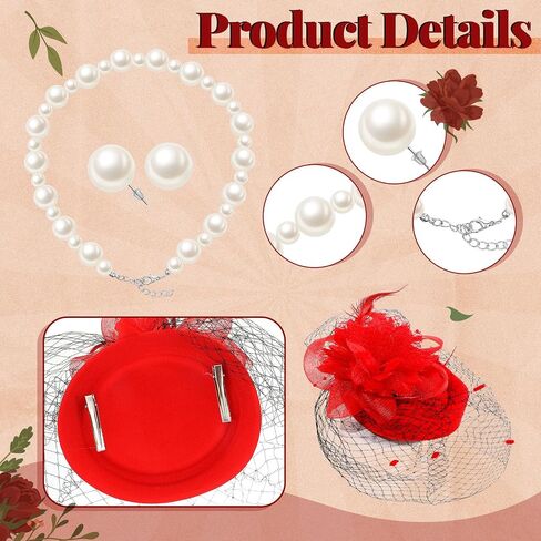 JenPen 5 Pcs Vintage Polka Dot Dress, Retro Swing Dress for Women 2025 Tea Party Costume for Derby Cocktail in Saudi Arabia