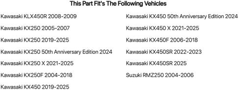 TUSK OIL Filler Plug Green متوافق مع Kawasaki KX450F 2006-2025/KX 250F 2004-2025/KX250 2005-2007 in Saudi Arabia
