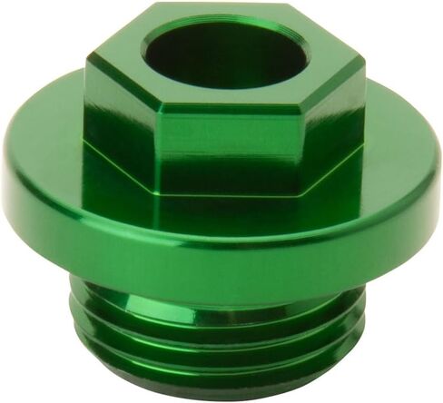 TUSK OIL Filler Plug Green متوافق مع Kawasaki KX450F 2006-2025/KX 250F 2004-2025/KX250 2005-2007 in Saudi Arabia