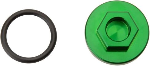TUSK OIL Filler Plug Green متوافق مع Kawasaki KX450F 2006-2025/KX 250F 2004-2025/KX250 2005-2007 in Saudi Arabia