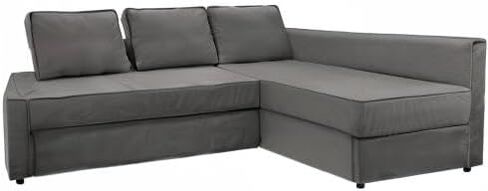 غطاء الأريكة Corduroy فقط! بالنسبة إلى Ikea Friheten Sofa Bed Sleeper ، تغطي أريكة لأريكة زاوية صغيرة ، أريكة أريكة لغرفة المعيشة مع وسادة وأغطية وسادة (XTR-15 ، chaise اليمنى) in Kuwait