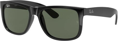 Ray-Ban RB4165 Sunglasses Bundle: RB 4165 JUSTIN 601/71 Black and Universal Anti-slip Silicone Leash in Saudi Arabia