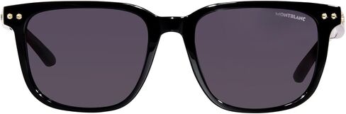 MONTBLANC Smoke Square Men's Sunglasses MB0258SA 001 55 in Saudi Arabia