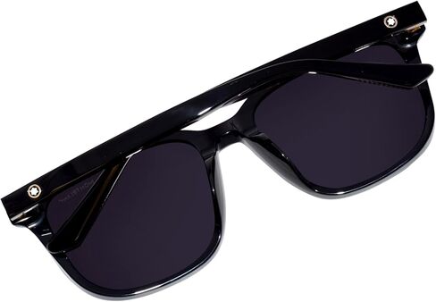 MONTBLANC Smoke Square Men's Sunglasses MB0258SA 001 55 in Saudi Arabia