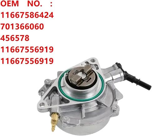 Brake Vacuum Pump Air Pump ，Compatible With Peugeot 3008 508 Citroen C4L 1.6T 11667586424 701366060 456578 11667556919 11667556919 in Saudi Arabia