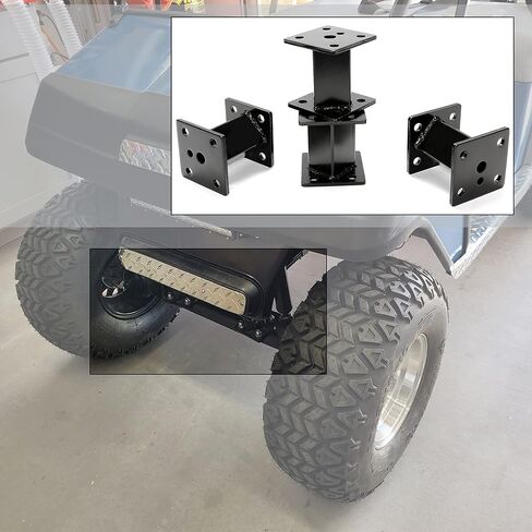 4" Block Lift Kit Compatible with EZGO Golf Cart 1975-1993 Marathon Electric Model in Saudi Arabia
