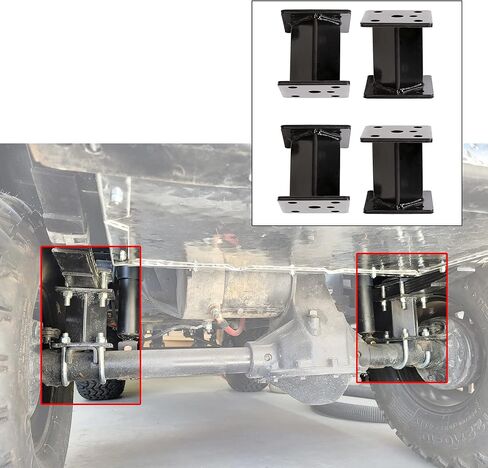 4" Block Lift Kit Compatible with EZGO Golf Cart 1975-1993 Marathon Electric Model in Saudi Arabia
