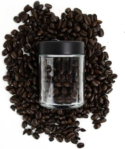 الكائنات البشرية 2oz الجرار الزجاجية السوداء مع أغطية سوداء مقاومة للأطفال - 3.5 جرام - 200 عدد - حاويات محكمة الإغلاق القابلة لإعادة الملء للأعشاب والتوابل والطعام والزيت والشمع ومستحضرات التجميل والعناية بالبشرة والعينات والمزيد in Kuwait