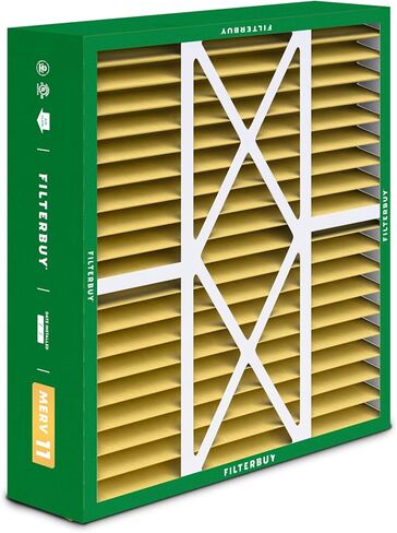Filterbuy 17.5x21x5 Air Filter MERV 11 Allergen Defense (2-Pack), Pleated HVAC AC Furnace Air Filters Replacement for Rheem, Ruud, and Protech (Actual Size: 17.13 x 20.63 x 4.38 Inches) in Saudi Arabia