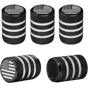 5Pcs Tire Valve Stem Caps,Car Tires Air Pressure Cap Covers Metal with Plastic Liner Corrosion Resistant Leak-Proof Universal for Cars Truck Motorcycle SUV and Bike (Red, Universal) in Kuwait