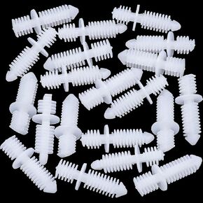 Rexka 20pcs Double End Xmas Tree Retainers Clips 11/32" Stem Diameter for Boat Marine Automotive Trim in Saudi Arabia