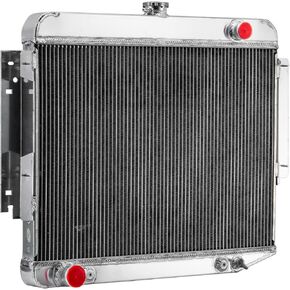 3 Row Core Aluminum Radiator for 1966-1969 Dodge Charger 500 R/T 6.3L 7.2L Big Block All Aluminum Radiador 1967 1968 for Dodge Radiators in Kuwait