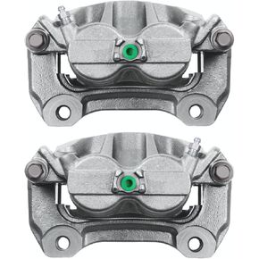 AutoShack Front Brake Calipers Set of Assembly with Bracket Replacement for 2011-2017 Honda Odyssey 3.5L V6 FWD Driver and Passenger Side BC30526PR in Kuwait