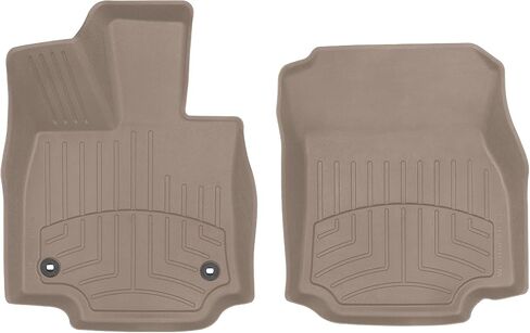 WeatherTech FloorLiner HP Custom Fit Floor Mats for Toyota RAV4 Prime, Venza, RAV4, RAV4 Hybrid - 1st Row (4415161IM), Black in Kuwait