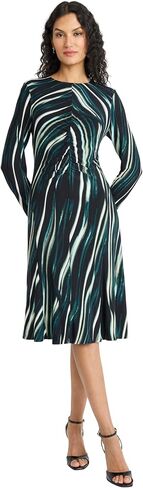 Maggy London Long's Long Midi A-Line Ruched Weist-Smoot Matte Jersey Cockty Cocktail Dresses in Saudi Arabia