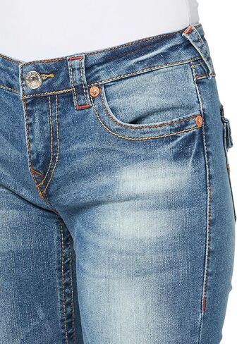 True Religion Women's Rainbow Pkt Joey Lr Flare Big T​ in Saudi Arabia