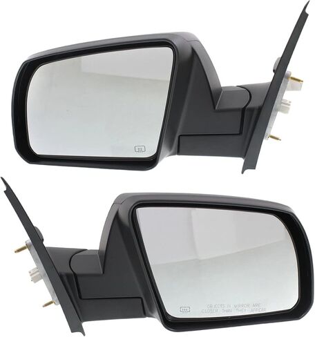 Garage-Pro Driver & Passenger Side Power Heated Mirrors for Toyota Tundra 2014-2021 Without Blind Spot Monitor Textured With Cold Climate Specification in Saudi Arabia