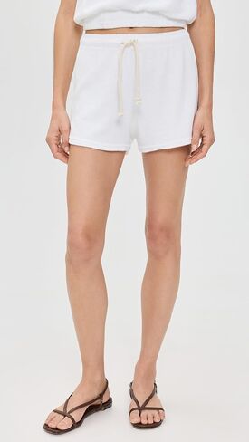 perfectwhitetee Women's Summer Loop Terry Sweat Shorts in Saudi Arabia
