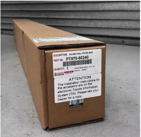 قضبان صليب تويوتا الأصلية 2024+ لاند كروزر/GX 550 - PT970-60240 in Kuwait