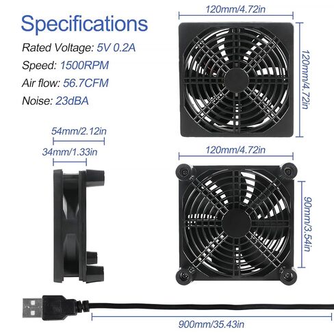 4 حزمة 12025 مروحة 120x120x25 مللي متر 12 سنتيمتر 120 مللي متر وحدة معالجة خارجية للحاسوب مروحة تيار مستمر 12 فولت مروحة التبريد لوحدة الكمبيوتر 2Pin 2 سلك 2000 دورة في الدقيقة in Kuwait