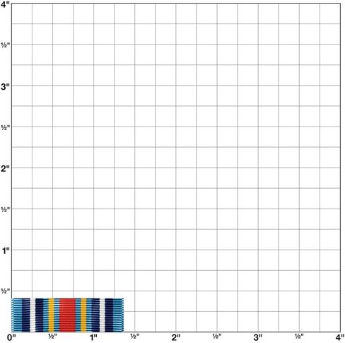 Global War On Terrorism Expeditionary Ribbon in Saudi Arabia