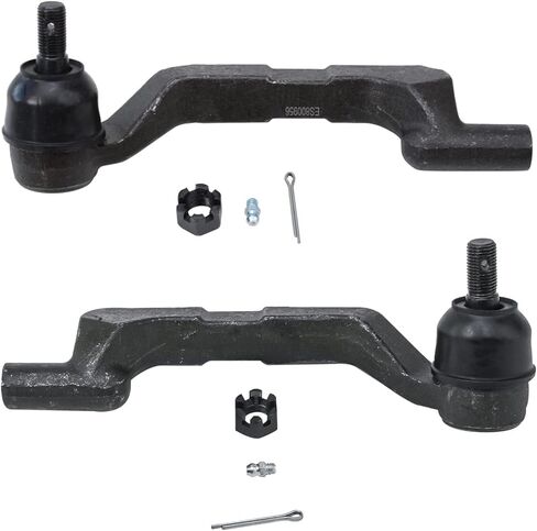 Detroit Axle - AWD Front 4pc Tie Rods for 11-14 Chrysler 300, 11-18 Dodge Charger, 4 Outer & Inner Tie Rod Ends 2011 2012 2013 2014 Replacement in Saudi Arabia