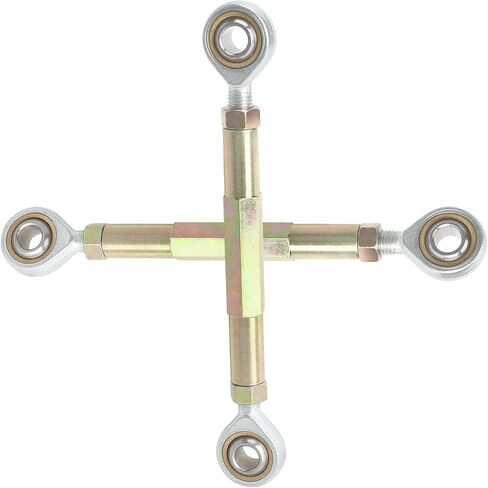 2pcs 380mm (15inch) طول 10 ملم ثقب قابلة للتعديل مفصل كرة قضبان التوجيه ل ATV رباعي العربات العربات العربات العجل 4 العجلات العجلات العشوائية Go Kart التوجيه عمود التوجيه التوجيه DIY الأجزاء in Kuwait