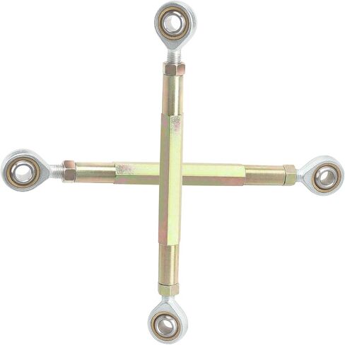 2pcs 380mm (15inch) طول 10 ملم ثقب قابلة للتعديل مفصل كرة قضبان التوجيه ل ATV رباعي العربات العربات العربات العجل 4 العجلات العجلات العشوائية Go Kart التوجيه عمود التوجيه التوجيه DIY الأجزاء in Kuwait