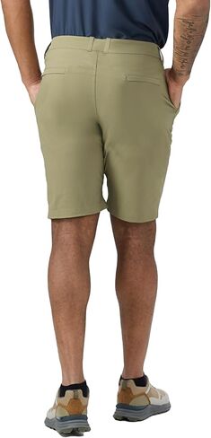 Yucenfu Men's Cool Summer Front Front 4-Way Flay Work Shorts Frasts Heatral Fronts Athletic Shorts مع جيوب 9 " in Kuwait