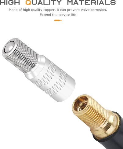 4PCS Valve Stem Extension,Car Accessories Tire Valve Extender,27MM Tire Valve Extension,Brass Valve Stem Extenders,Wheel Tire Cap Extender,Suitable for Most Car Motorcycle Bike Truck in Saudi Arabia
