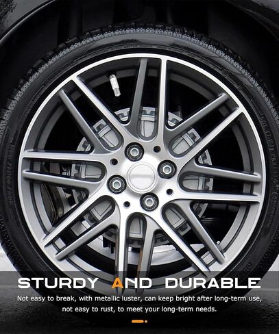 4PCS Valve Stem Extension,Car Accessories Tire Valve Extender,27MM Tire Valve Extension,Brass Valve Stem Extenders,Wheel Tire Cap Extender,Suitable for Most Car Motorcycle Bike Truck in Saudi Arabia