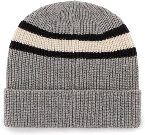 47 New York Yankees Gray Cuff Penobscto Beanie Hat - MLB NY Premium Cuffed Knit Toque Cap in Saudi Arabia