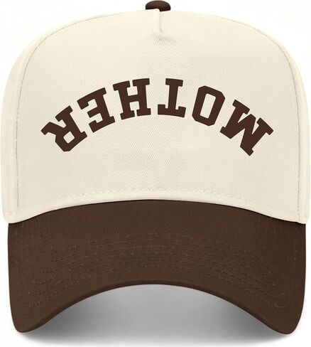 Mother Upside Down Vintage Trucker Hat | Premium Snapback Baseball Hat for Women, Moms, & Mothers in Saudi Arabia