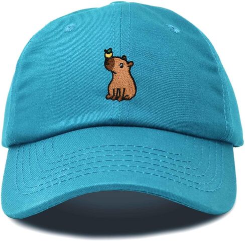 Dalix Capybara Cap مطرزة Dad Baseball Hat Cotton Cotton Womens in Saudi Arabia