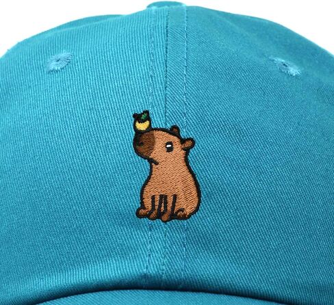 Dalix Capybara Cap مطرزة Dad Baseball Hat Cotton Cotton Womens in Saudi Arabia