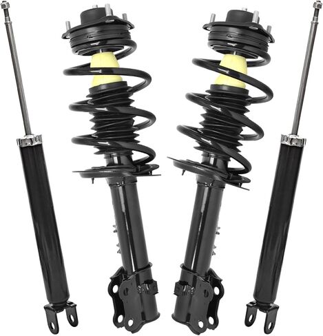 Detroit Axle-FWD Struts صدمات لـ Hyundai 2010-2015 Tucson 2011-2016 Kia Sportage ، 2 Strutts كاملة مع Coil Spring 2 Strock Strock Atsorbers 2012 2013 2014 2015 Resembension Kit in Saudi Arabia